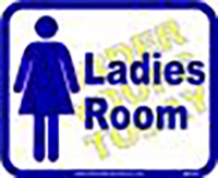 Ladies Room (10"x12")