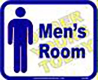 Men's Room (10"x12")