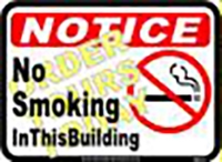 No Smoking (12"16")