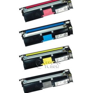 Premium Compatible Minolta 1710587-004, 1710587-007, 1710587-006, 1710587-005 Color Laser Toner Cartridge Set