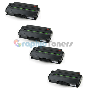 Premium Compatible Dell 331-7328 (B1260/B1265) Black Laser Toner Cartridge (Pack of 4)