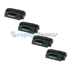 Premium Compatible Canon 119 II (3480B001) Black Laser Toner Cartridge (Pack of 4)