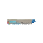 Premium Compatible Okidata 43459303 Cyan Laser Toner Cartridge
