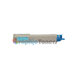 Premium Compatible Okidata 43459303 Cyan Laser Toner Cartridge