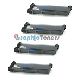 Premium Compatible Dell E310/E515 Black Laser Toner Cartridge (Pack of 4)