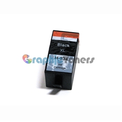 Premium Compatible HP C2P23AN Black Ink Cartridge (No. 934XL)