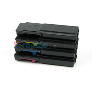 Premium Compatible Dell 331-8429, 331-8430, 331-8431, 331-8432 (C3760/C3765) Color Laser Toner Cartridge Set