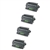 Premium Compatible HP CF287X (87X) Black Laser Toner Cartridge (Pack of 4)