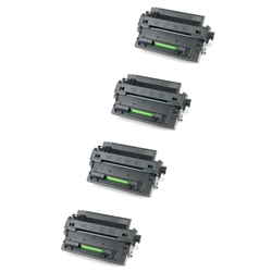 Premium Compatible HP CF287X (87X) Black Laser Toner Cartridge (Pack of 4)