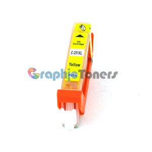 Premium Compatible Canon CLI-251Y Yellow Ink Cartridge