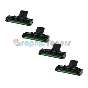 Premium Compatible ML-2010 Black Laser Toner Cartridge For Samsung ML2010 (Pack of 4)