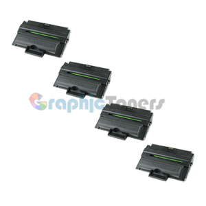 Premium Compatible MLT-D208L Black Laser Toner Cartridge For Samsung 208L (Pack of 4)