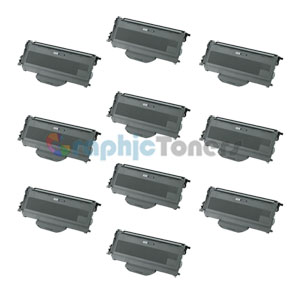 Premium Compatible Brother TN-360 (TN360) Black Laser Toner Cartridge (Pack of 10)