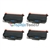 Premium Compatible Brother TN-850 (TN850) Black Laser Toner Cartridge (Pack of 4)