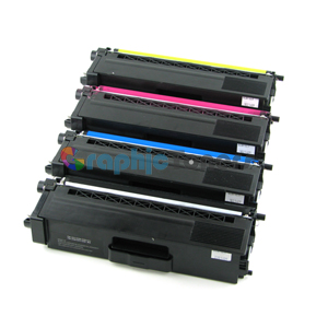 Premium Compatible Brother TN336BK, TN336C, TN336M, TN336Y (TN331/TN336) Color Laser Toner Cartridge Set