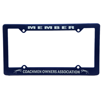 COA License Plate Frame (Blue)