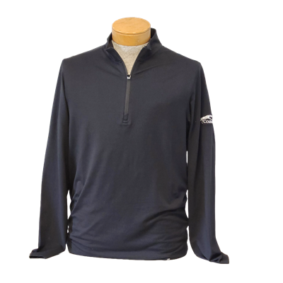 TM Crestview 1/4 Zip (Black) - M