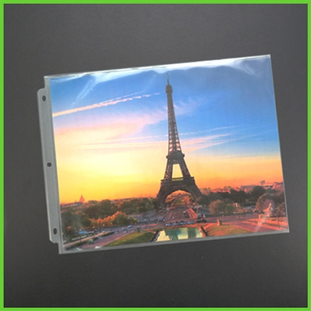Print File Crystal Clear Art Protectors 4-1/4X6-1/8In