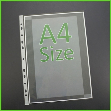 100 Pack Of 8.5 x 14 Legal Size Clear Sheet Protectors Plastic
