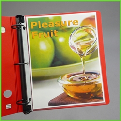 Glass Clear Heavyweight 3 Ring Scrapbook Page Protectors