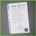 Legal Size Sheet Protectors for 8-1/2 x 14 paper