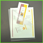 Clear Poly File Jacket Folders for document handling