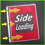 Side Loading Sheet Protectors - Secure Letter Size 8.5 x 11