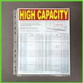 High Capacity Sheet Protectors with Multi-Page Capacity