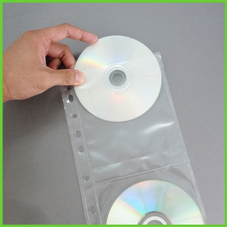 Durable CD and DVD Pocket for A4 Index | 698548 | CD and DVD Cases