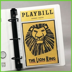 Playbill Binder Sleeves - 5.5 x 8.5 Extra Heavyweight Sheet Protectors