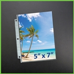 Excat Size 5 x 7 Page Protectors