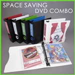 DVD Storage Binder Set for 20 DVDs & Movie Covers