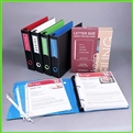 Binder Recipe Book  - Recipe Organizer Binder Kit - Full Letter Size 8.5x11 Page Kit