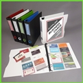 Business Card Binder with Clear Pages for Organizing