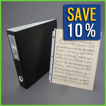  9x12 Open Page Protectors - 20 Pack