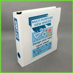 Bulk Refill, 30 Magnetic Pages for 8.5 x 11 3-Ring Binders
