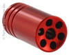 RED FLASH HIDER FOR RUGERÂ® 10/22Â® THREADED .920 BULL BARRELS