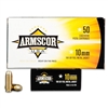 Armscor USA 10mm Auto Full Metal Jacket, 180 Grain, 1150 fps, 50 ROUND BOX