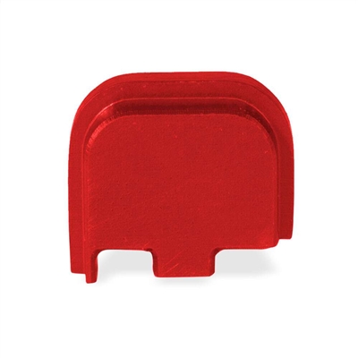 GLOCKSTORE SLIDE COVER PLATE FITS G43/43X/48 - RED