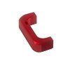 GLOCKSTORE CHECKERED EXTENDED MAG CATCH FOR GLOCK 43X/48 - RED