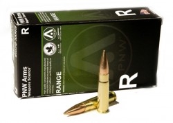 PNW Arms Ammunition 300 AAC Blackout 147 Grain Full Metal Jacket (Bi-Metal) Boat Tail Box of 20