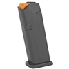 Glock, OEM Magazine, 9MM, 10Rd, Fits Glock 43X / 48, Cardboard Style Packaging, Black Finish