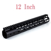 AR-15 12 INCH FREE FLOAT ALUMINUM KEYMOD RAIL