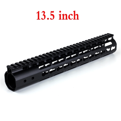 AR-15 13.5 INCH FREE FLOAT ALUMINUM KEYMOD RAIL