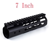 AR-15 7 INCH FREE FLOAT ALUMINUM KEYMOD RAIL