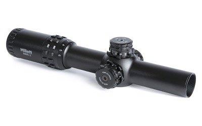 Millett, DMS Rifle Scope, 1-6X 24 30mm, Illuminated BDC, Matte