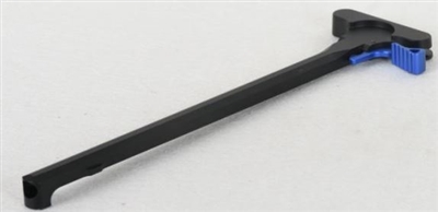 AR15 M4 CHARGING HANDLE WITH EXTENDED BLUE OVERSIZE LATCH