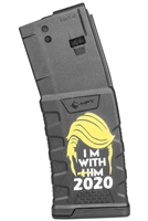 Mission First Tactical 223/5.56mm 30-Round AR-15 Magazine with I'M WITH HIM 2020 Finish