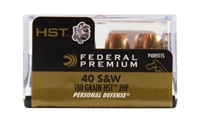 Federal Personal Defense .40S&W 180gr HST JHP 20rds P40HST1S