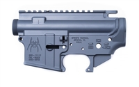 SPIKE'S TACTICAL STRIPPED AR-15 UPPER LOWER RECEIVER COMBO GRAY
